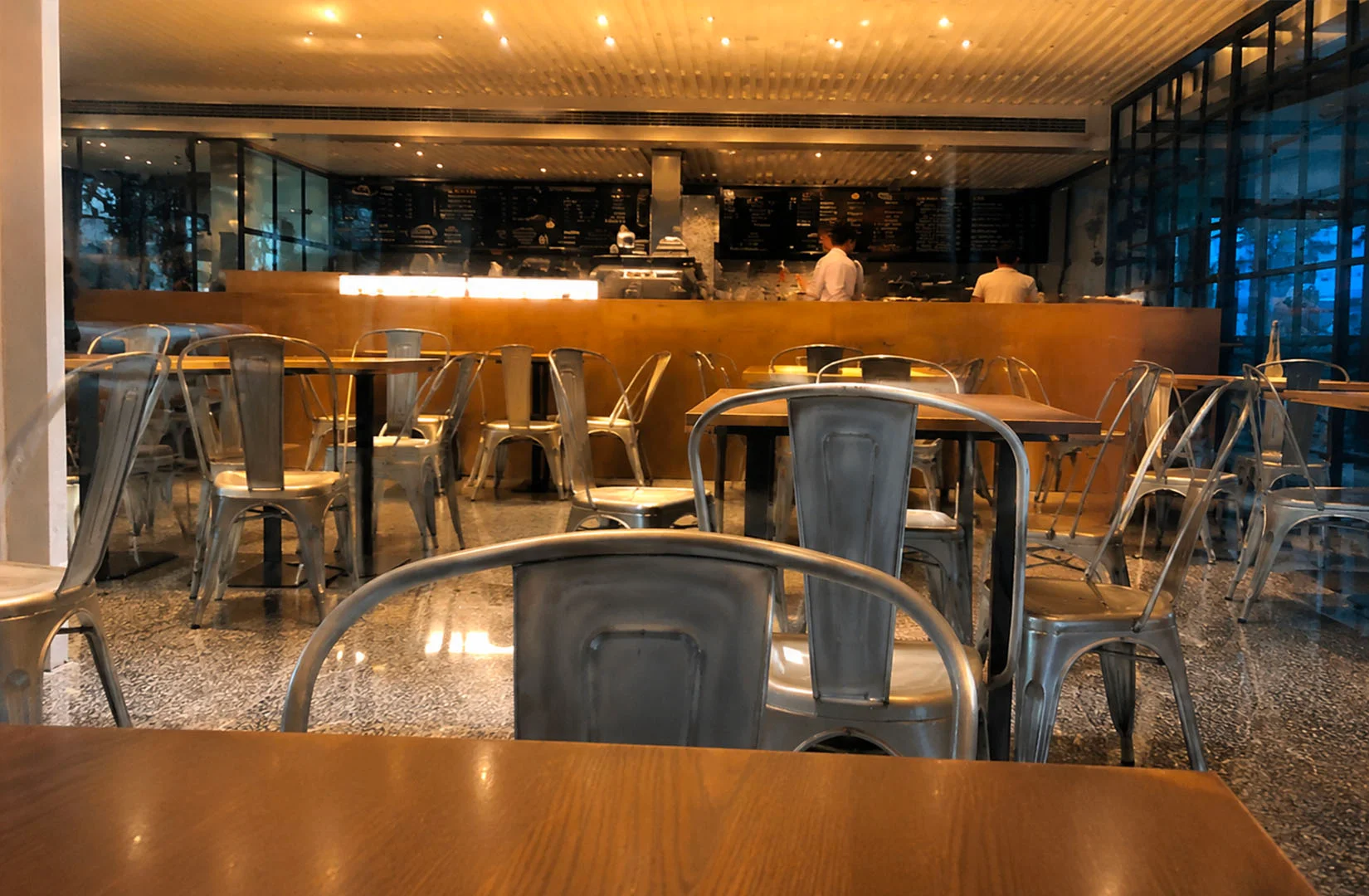 Ikura Don Marina One Japanese restaurant interior with modern dining area