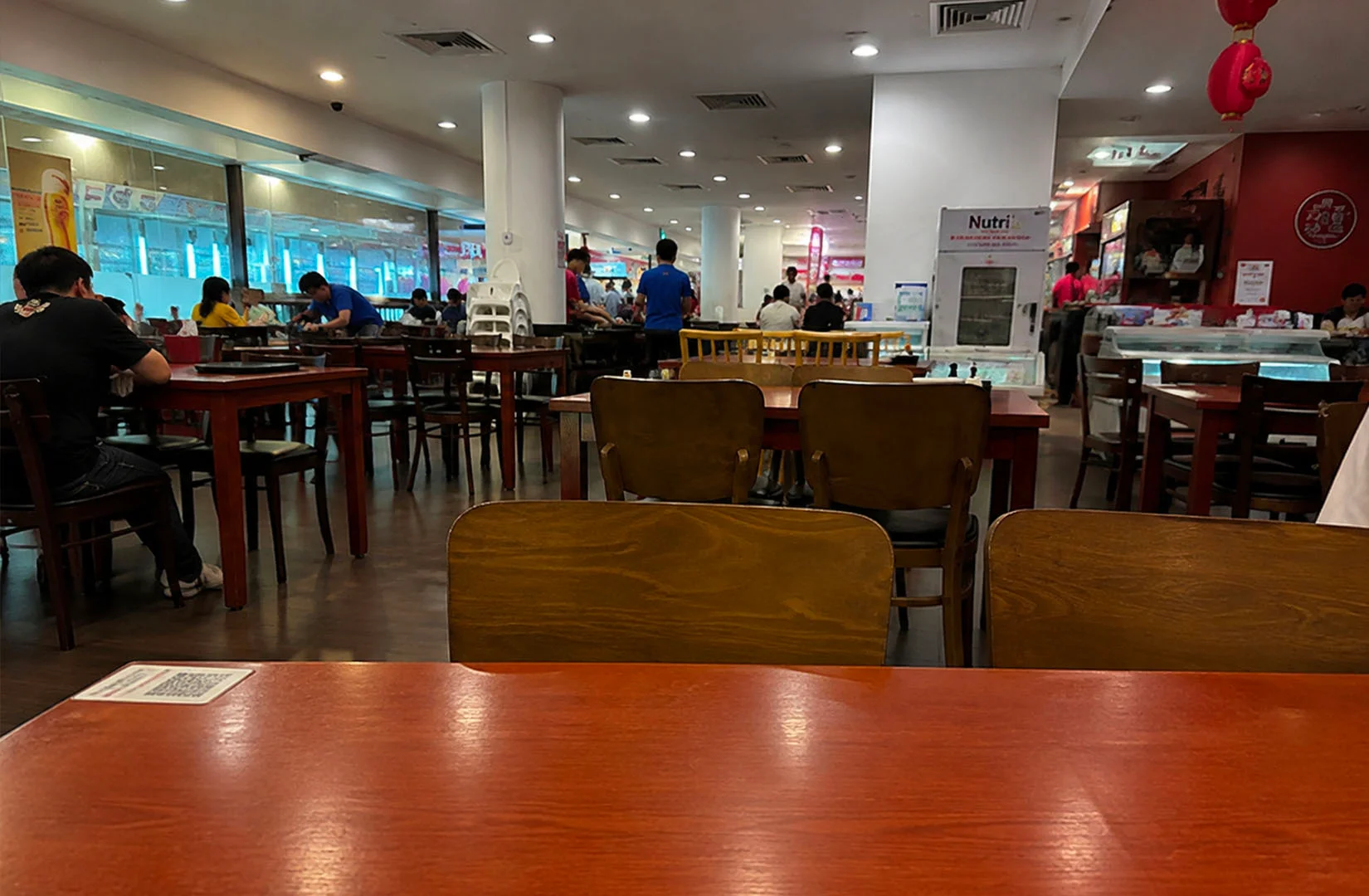 Sakuraya Singapore open kitchen Japanese restaurant dining area
